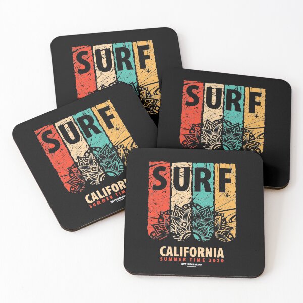 Item preview, california summer surf print - mandala surfer designed and sold by Rydersgraphics.