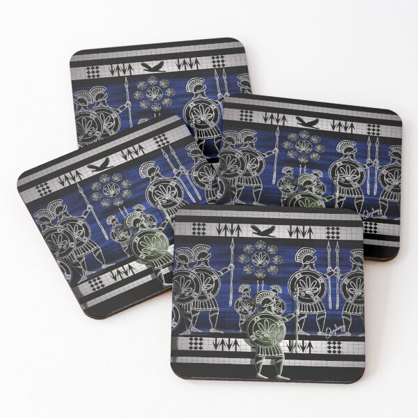 Item preview, Corinthian Blue Graffiti Wall designed and sold by RaphicSentry.