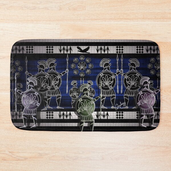 Item preview, Corinthian Blue Graffiti Wall designed and sold by RaphicSentry.