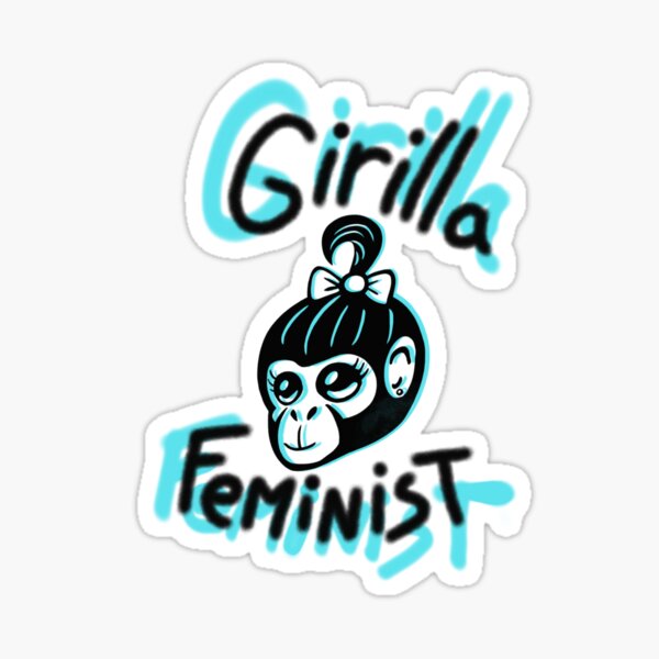 Girilla Feminist Sticker