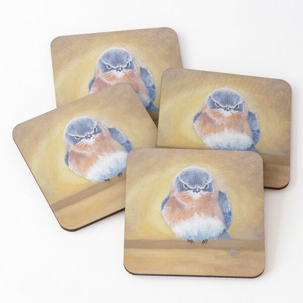 Item preview, Eastern Bluebird - Beatrice painting designed and sold by Emily Bickell.