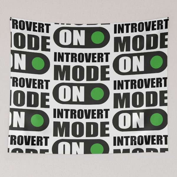 Item preview, introvert designed and sold by Vectorqueen.