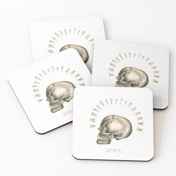 Item preview, tooth skull designed and sold by Olivia Rains Art.