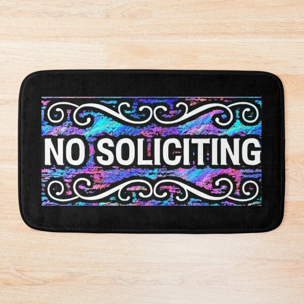 Item preview, No Soliciting  designed and sold by novelnebula.