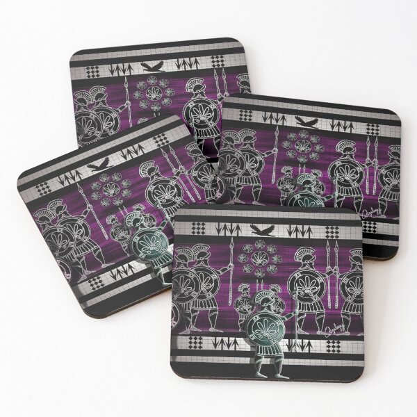 Item preview,  Corinthian Purple Graffiti Wall designed and sold by RaphicSentry.