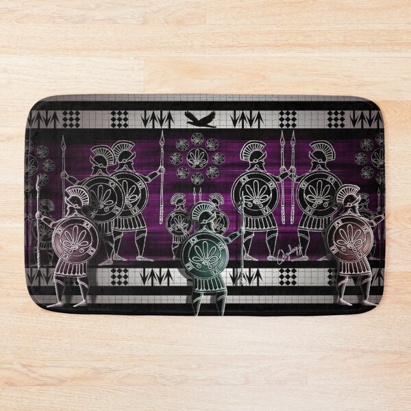 Item preview,  Corinthian Purple Graffiti Wall designed and sold by RaphicSentry.