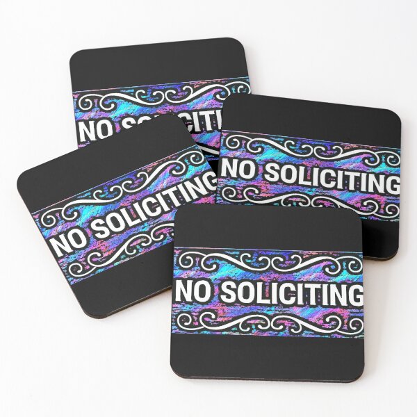 Item preview, No Soliciting  designed and sold by novelnebula.
