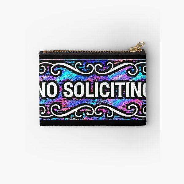 Item preview, No Soliciting  designed and sold by novelnebula.
