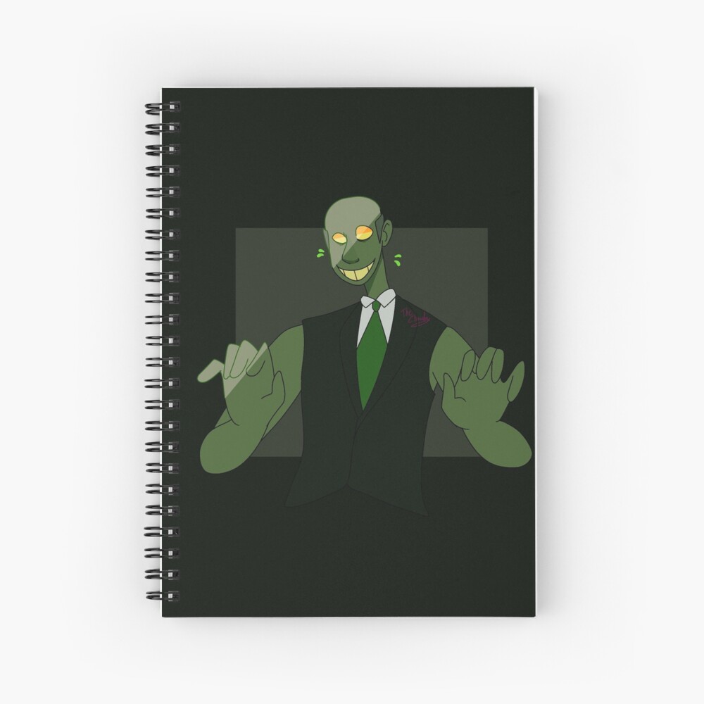 Chuck Lloyd Spiral Notebook By Pastelartistx Redbubble - real life chuck lloyd roblox