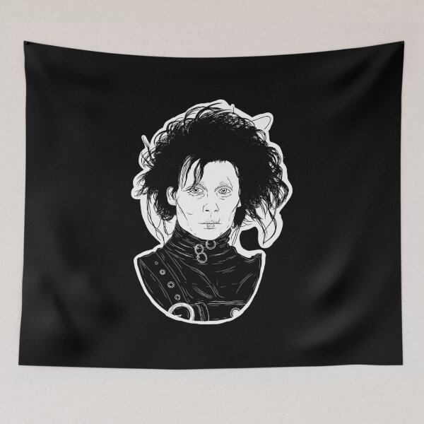 Item preview, Edward Scissorhands Johnny Depp Goth designed and sold by oxxxymoron.