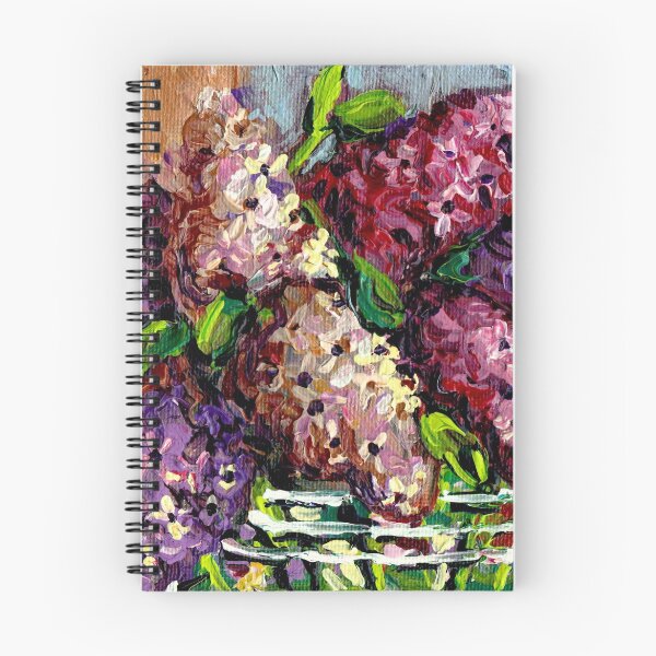 Item preview, LILACS IN A GLASS VASE BEAUTIFUL FLORAL PAINTING designed and sold by Carole  Spandau.
