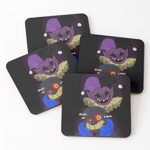 Item preview, Jevil and sans designed and sold by MoonRushers.