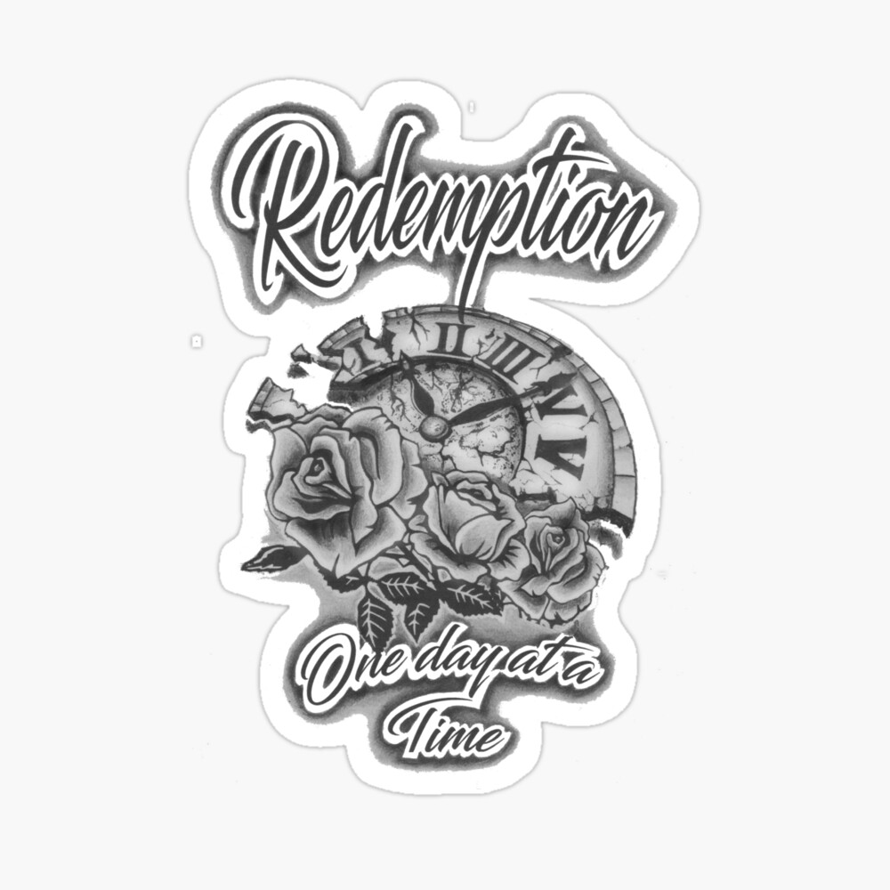 Redemption One Day At A Time Art Board Print By Jkbstudios Redbubble Redemption One Day At A Time Art Board Print By Jkbstudios Redbubble