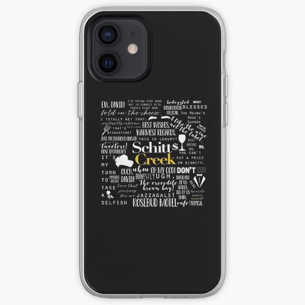 Schitt's Creek Memorable Quotes iPhone Soft Case