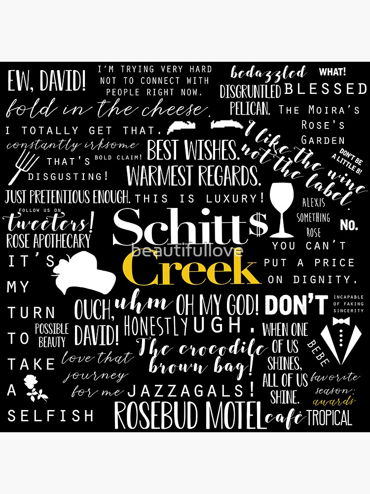 picture Schitts Creek Quotes Wallpaper redbubble