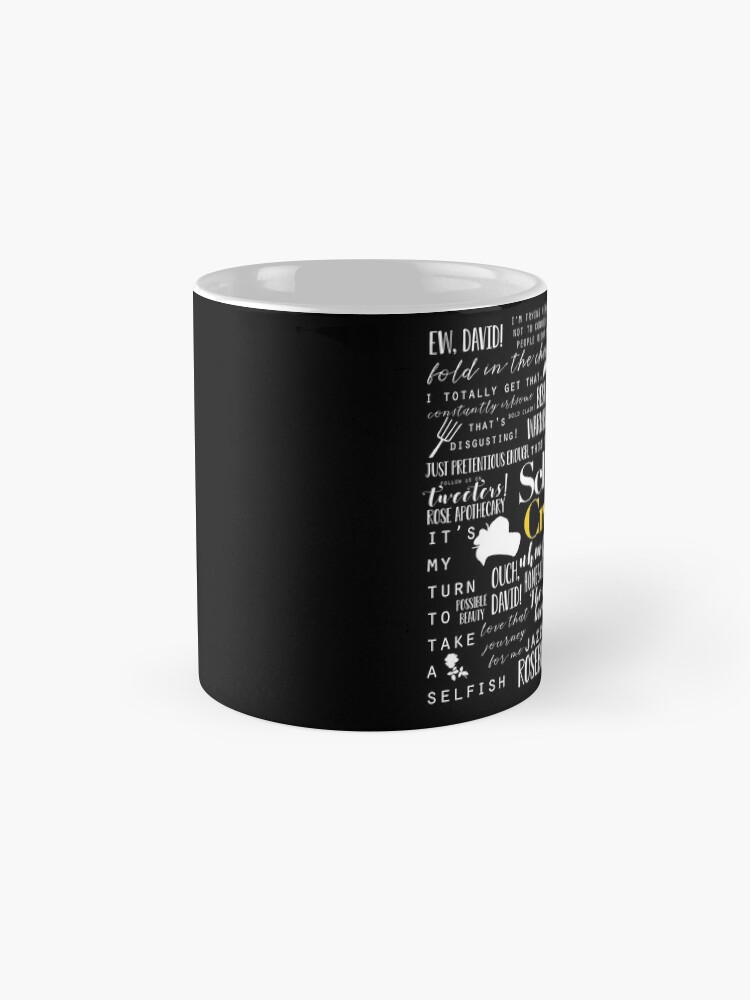 Alternate view of Schitt's Creek Memorable Quotes Mug