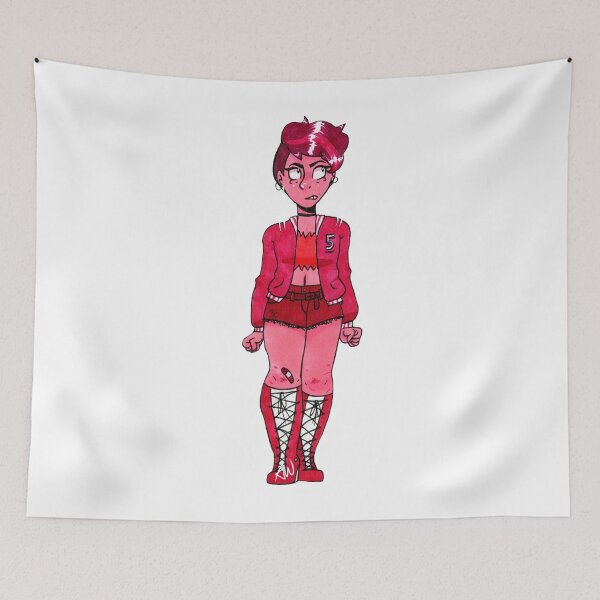 Item preview, Red lady designed and sold by UnicornDaya.