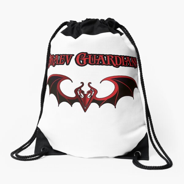 Draev Guardians wing symbol Drawstring Bag