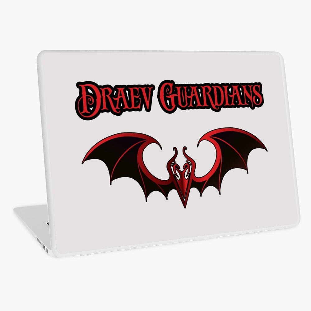 Draev Guardians wing symbol Laptop Skin