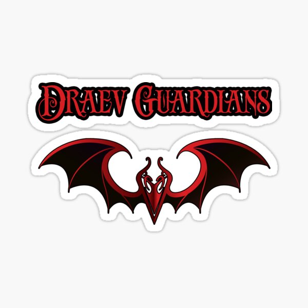 Draev Guardians wing symbol Glossy Sticker