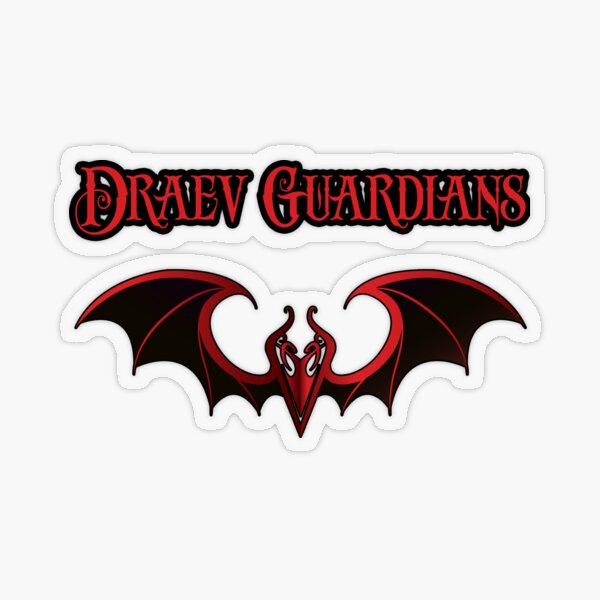 Draev Guardians wing symbol Transparent Sticker