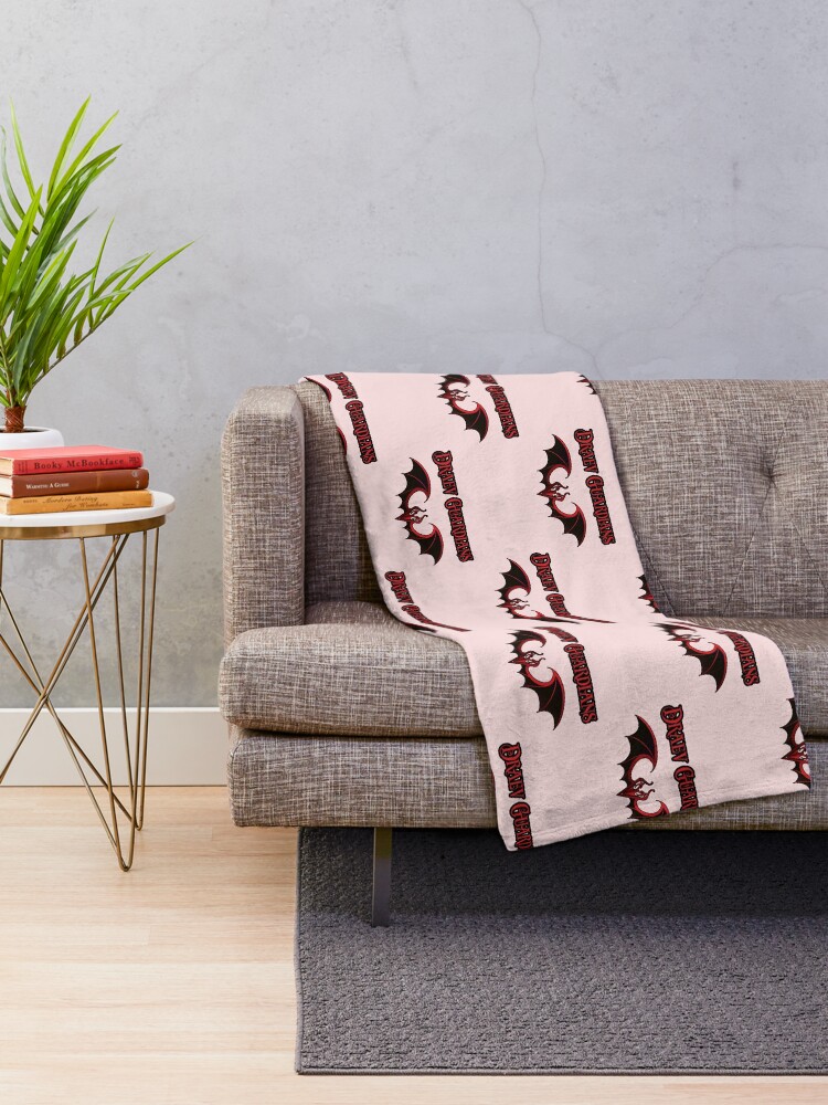 Alternate view of Draev Guardians wing symbol Throw Blanket