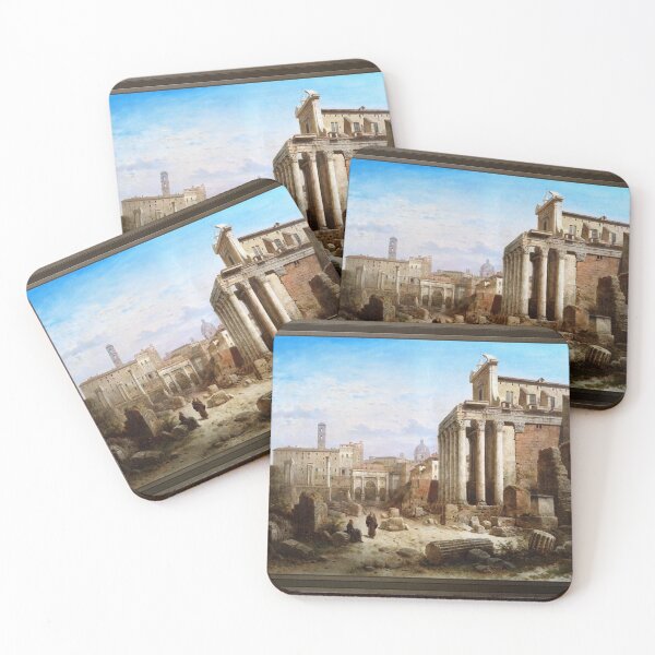 Artikelvorschau, Forum Romanum von Albert Rieger - Reproduktionen alter Meister entworfen und verkauft von Xzendor7 Digital Art Creations.