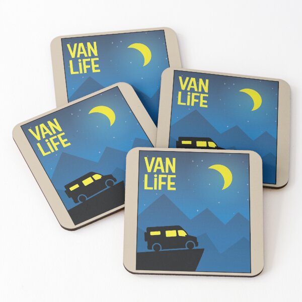 Item preview, Van on a Cliff - Van Life designed and sold by pixelinga.