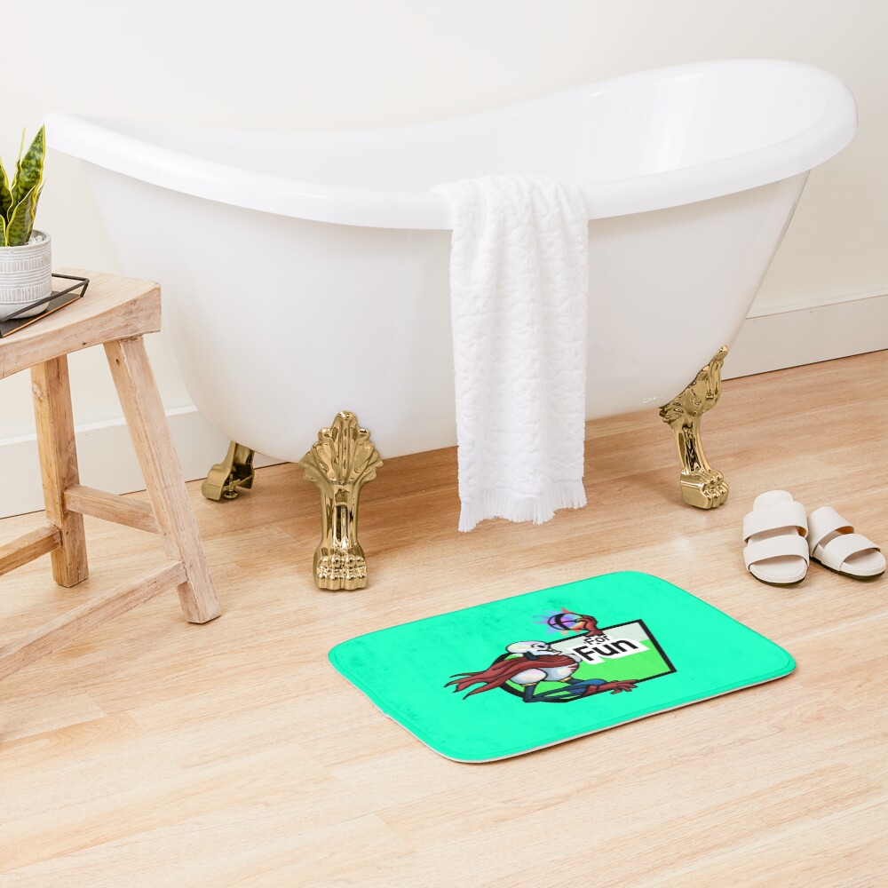Item preview, Bath Mat designed and sold by BitRadical.