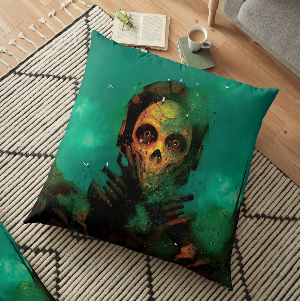 Reclamation Floor Pillow