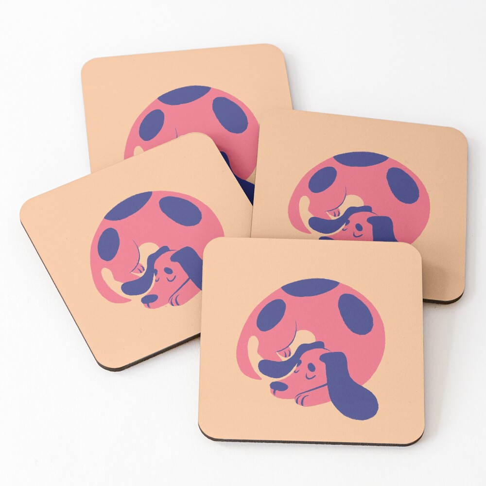 Doggut Coasters (Set of 4)
