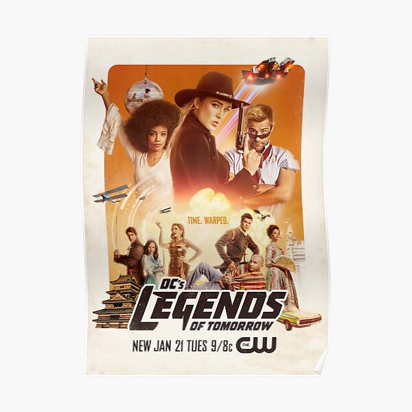 legends of tomorrow poster Poster