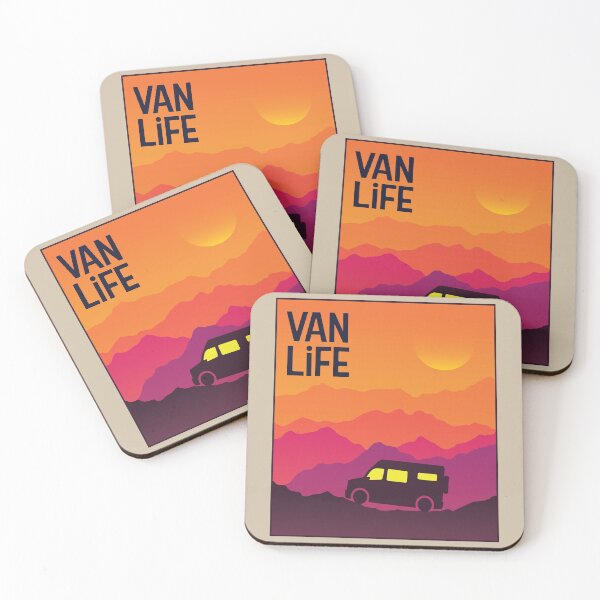Item preview, Van in the Hills - Van Life designed and sold by pixelinga.