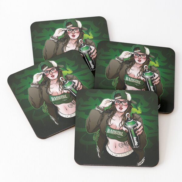 Item preview, hipster girl designed and sold by chino42.