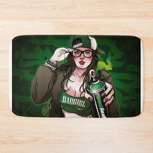 Item preview, hipster girl designed and sold by chino42.