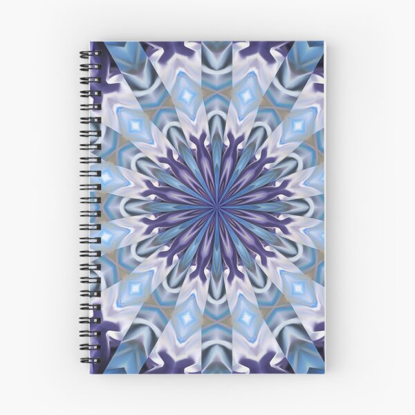 Item preview, Winter abstract mandala designed and sold by VWDigitalPaint.