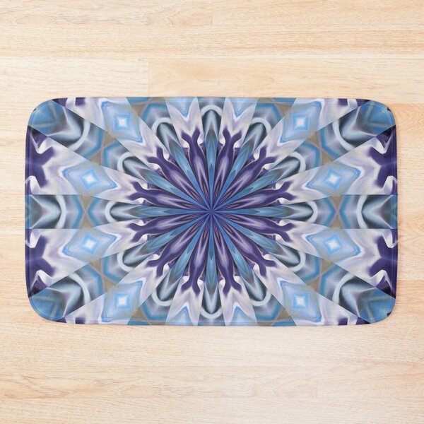 Item preview, Winter abstract mandala designed and sold by VWDigitalPaint.