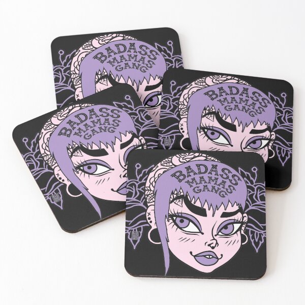 Item preview, Badass Mamas Purple Patch designed and sold by Rose Demon.