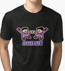 Mega Wonder Twins Tri-blend T-Shirt