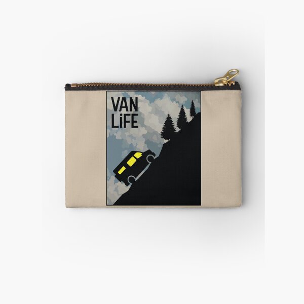 Item preview, Van Parked on a Hill - Van Life designed and sold by pixelinga.