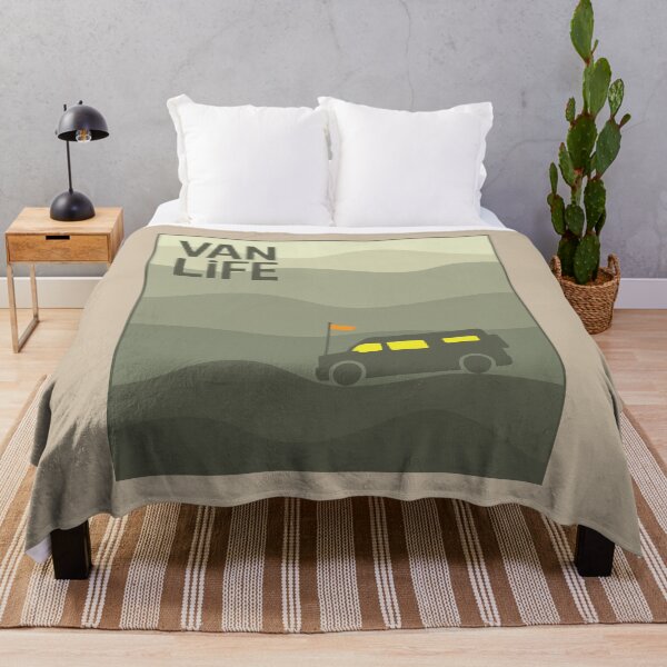 Item preview, Van amongst Sand Dunes - Van Life designed and sold by pixelinga.