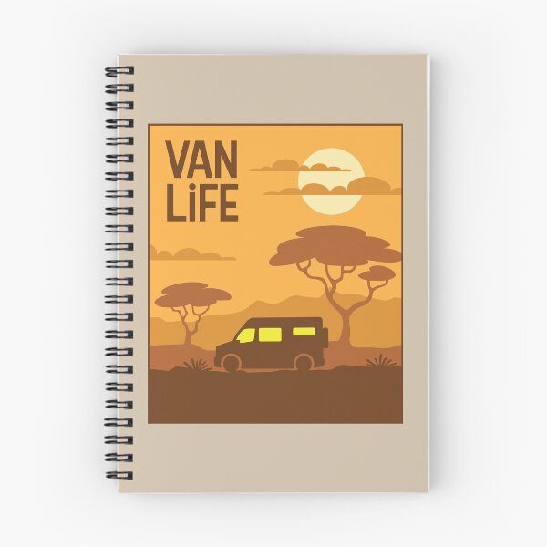 Item preview, Van in the Savannah - Van Life designed and sold by pixelinga.