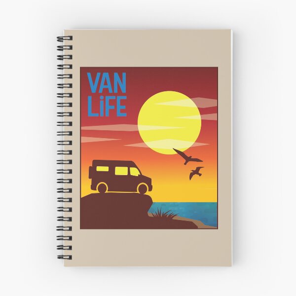 Item preview, Van at the Seaside - Van Life designed and sold by pixelinga.