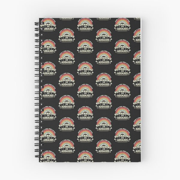 Item preview, Addax product. Just A Girl Who Loves Sunshine And Addaxes print designed and sold by PackAPunch.
