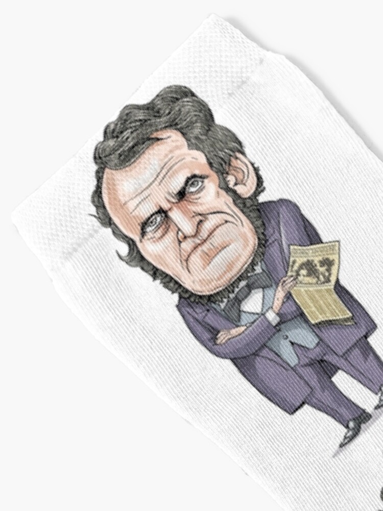 Thumbnail 2 of 5, Socks, William Lyon Mackenzie designed and sold by MacKaycartoons.