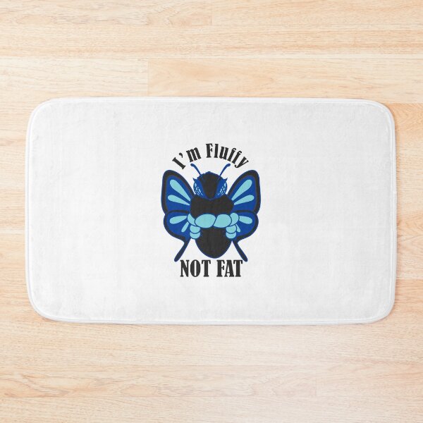Item preview, I'm Fluffy Not Fat designed and sold by Crystellia.