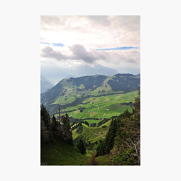 Item preview, valley in the alps designed and sold by Stephen Poon.