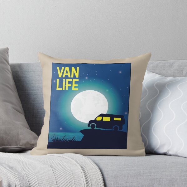 Item preview, Van and the Moon - Van Life designed and sold by pixelinga.