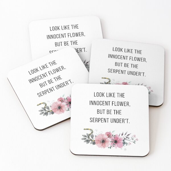 Item preview, Lady Macbeth Quote Shakespeare Innocent Flower, Serpent Under't. designed and sold by violet-hope.