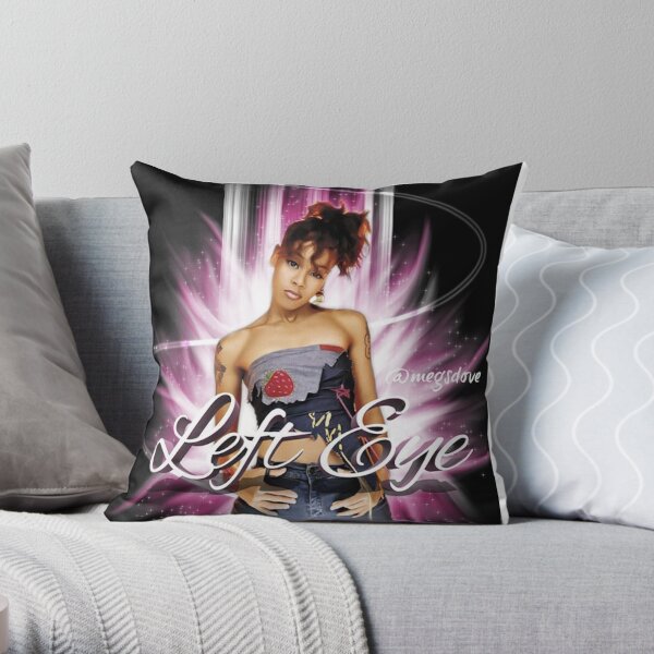 Lisa Lefteye Lopes Throw Pillow
